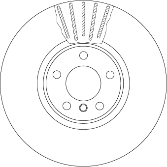 Do koszyka 34116756847 Mercedes Tarcza hamulcowa przednia