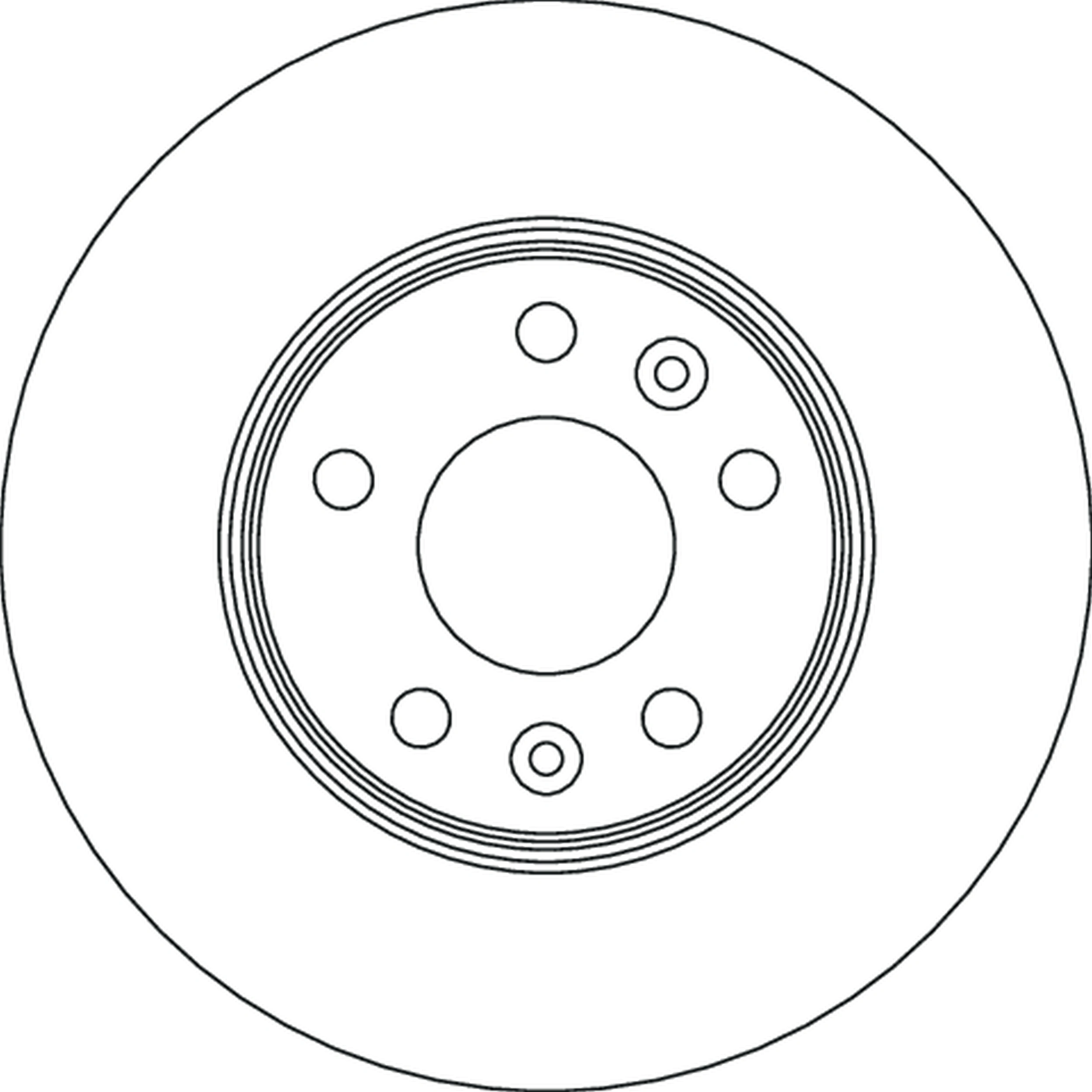 Tarcza hamulcowa przednia do Renault Trafic III 