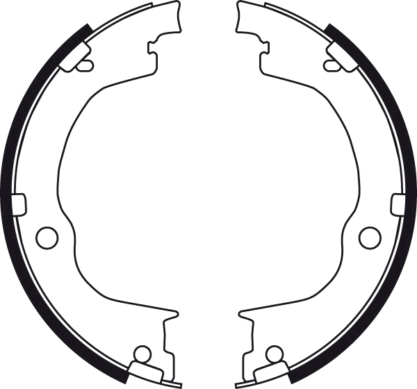  Klocki hamulca ręcznego Chevrolet Captiva 2