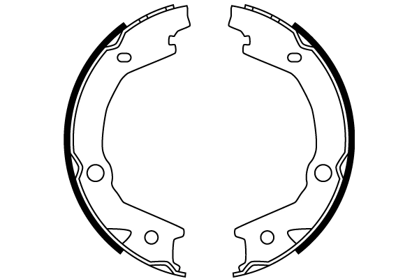 Klocki hamulca ręcznego do Hyundai Matrix  FC