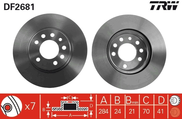 DF2681 TRW