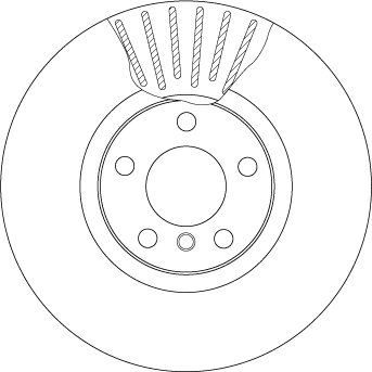  Tarcza hamulcowa przednia BMW X5 