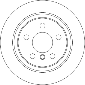 Tarcza hamulcowa tylna do BMW X1  F48