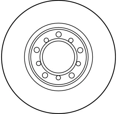 Do koszyka Tarcza hamulcowa przednia Mercedes E  W123
