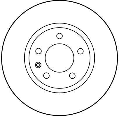Tarcza hamulcowa przednia do Opel Rekord E 