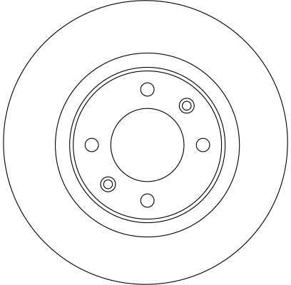  Tarcza hamulcowa tylna Citroen C5 1