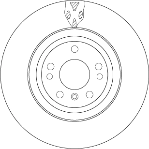 Tarcza hamulcowa przednia do Mercedes ML/GLE  C292