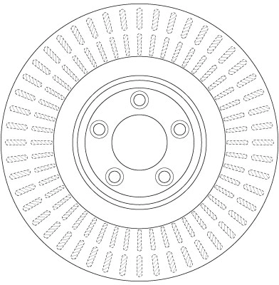 Tarcza hamulcowa przednia Jaguar C2D61074 cena, od 113,92 USD