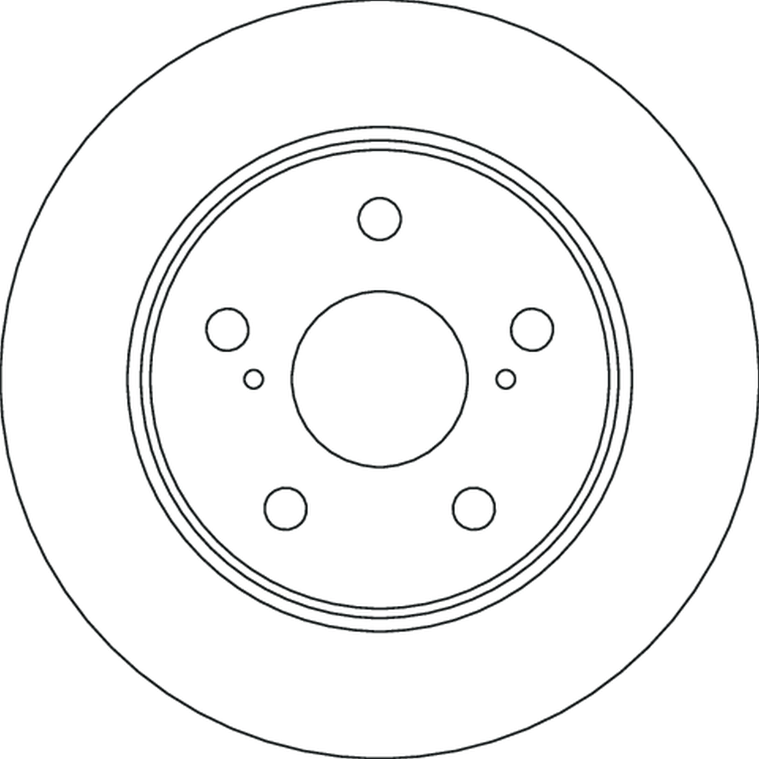 Do koszyka T424310232 Suzuki Tarcza hamulcowa tylna