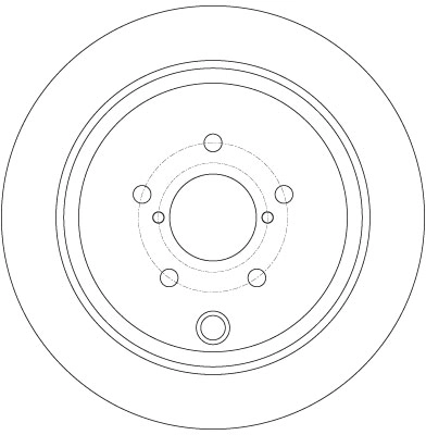 Tarcza hamulcowa tylna Subaru Forester IV