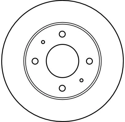 Tarcza hamulcowa przednia do Volvo V40  VW