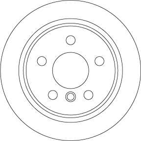 Do koszyka Tarcza hamulcowa tylna MINI Cooper  F55