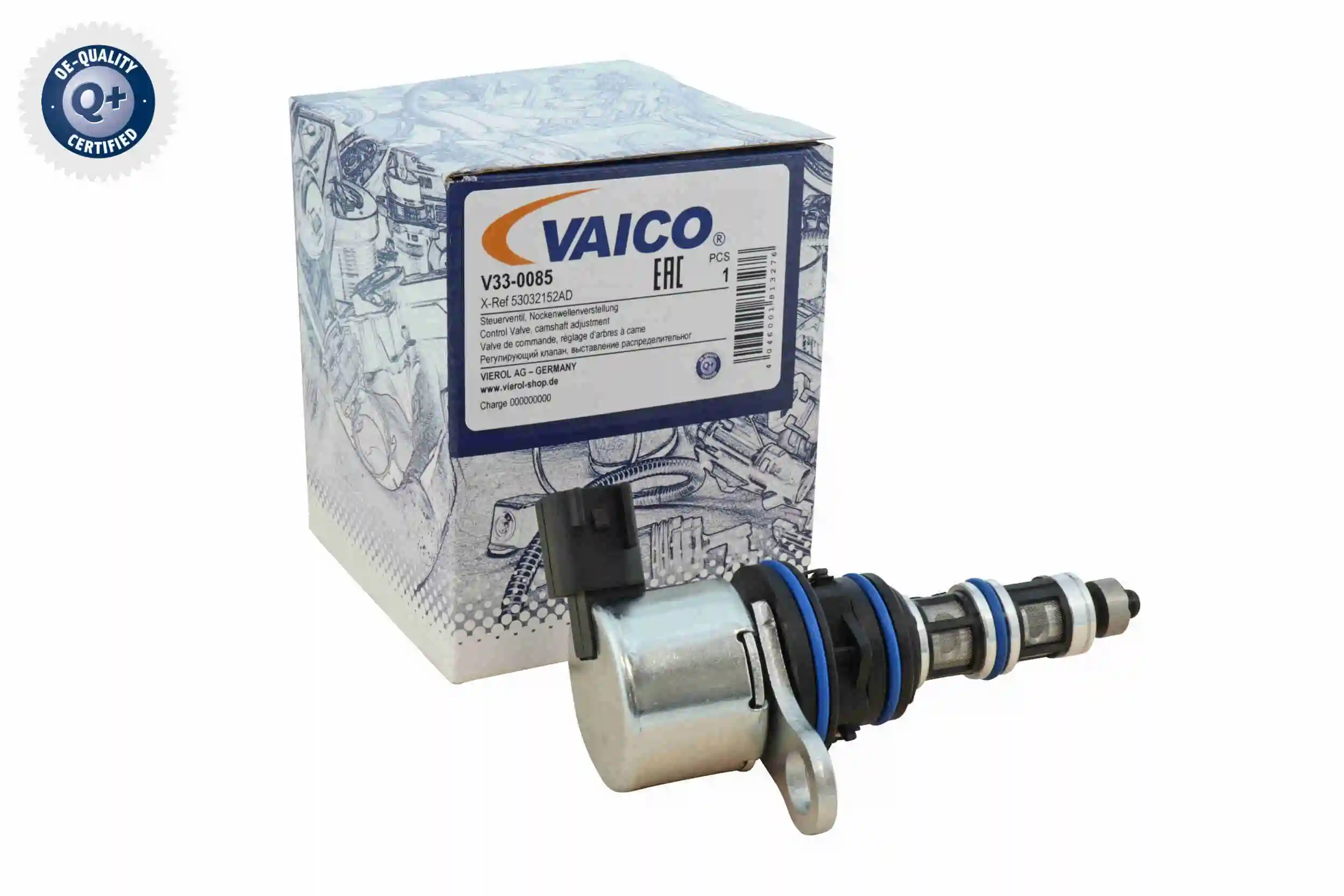 V330085 VEMO/Vaico Solenoid automatycznej skrzyni biegów