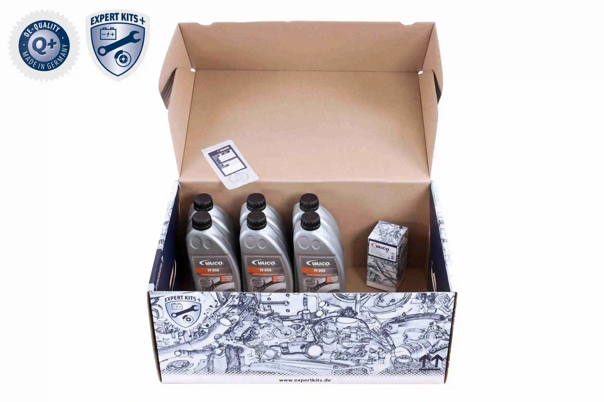 Zestaw serwisowy do wymiany oleju w automatycznej skrzyni biegów VEMO/Vaico V103025 cena, od 188,41 USD