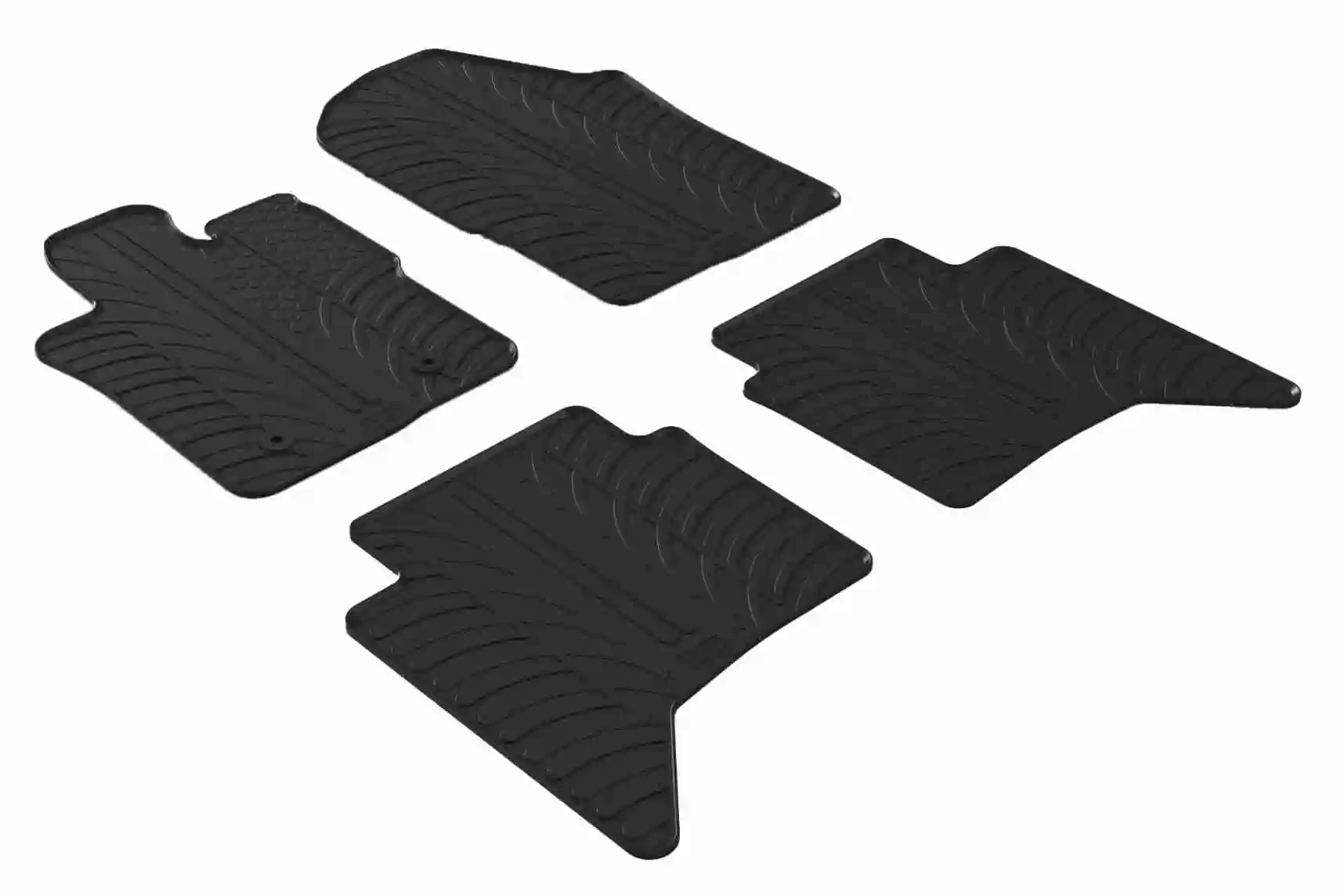 Dywaniki przód+tył, komplet do Volkswagen AMAROK 2HA, 2HB, S1B, S6B, S7A, S7B