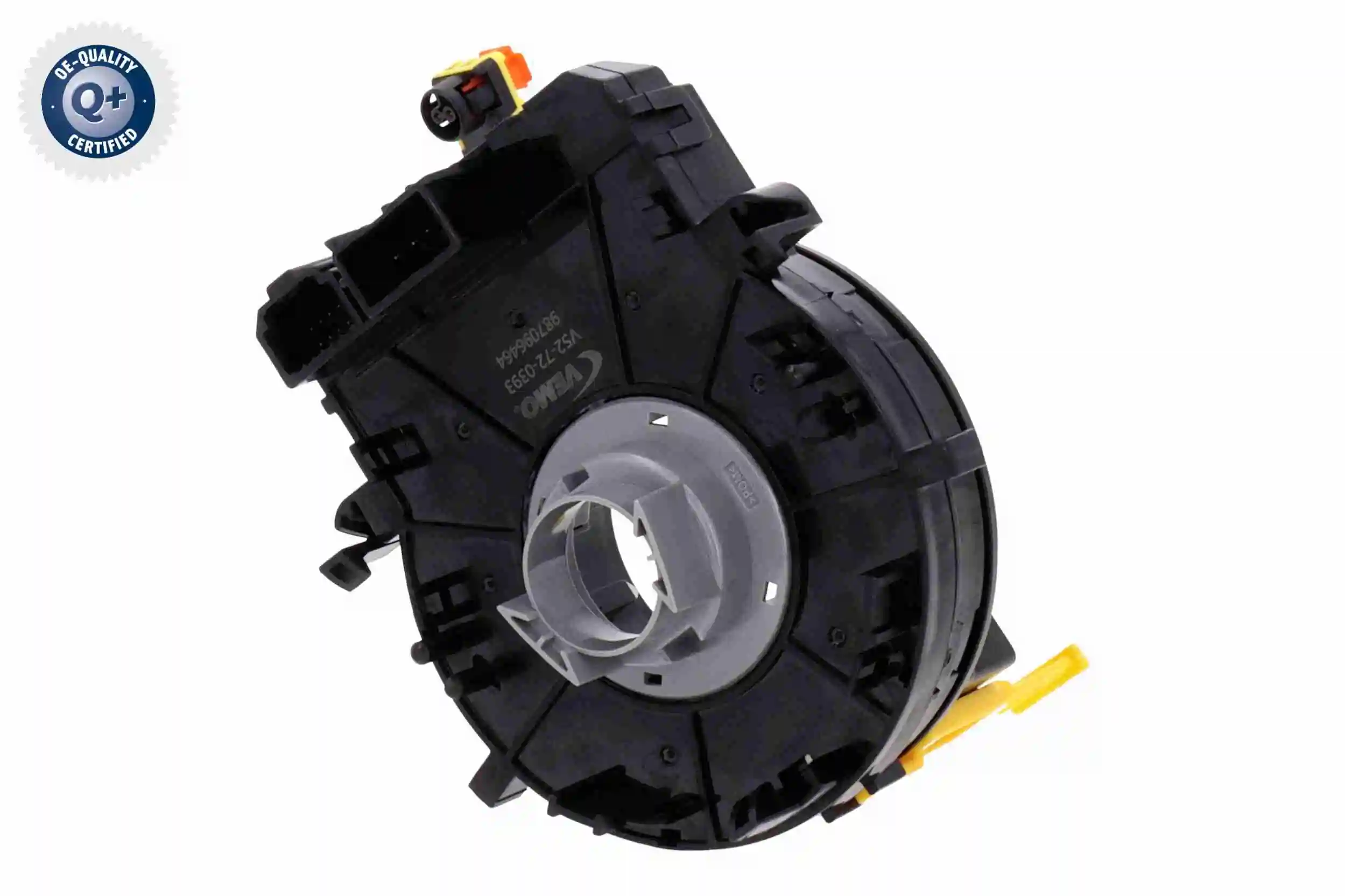 Pierścień kontaktowy AIRBAG, taśma kierownicy Vemo V52720393