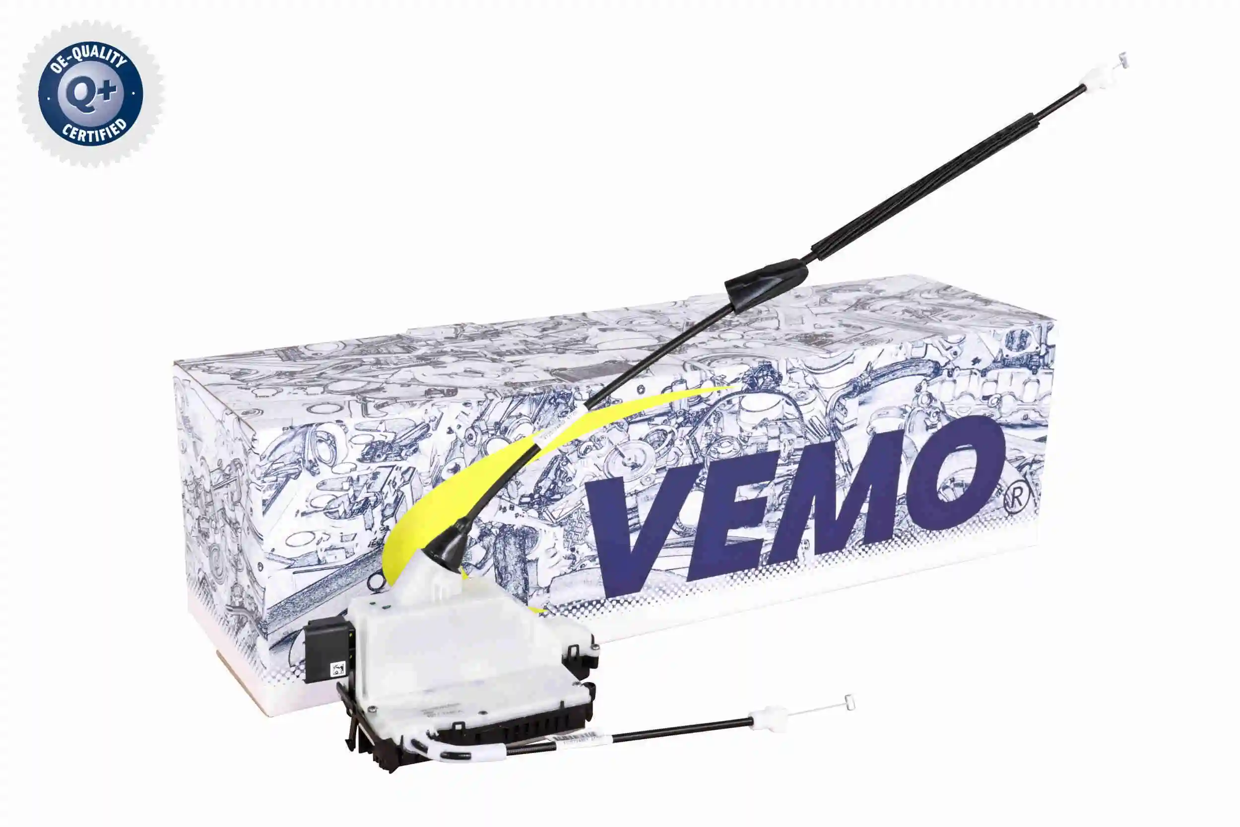 V22850019 Vemo Zamek drzwi tylnych lewych