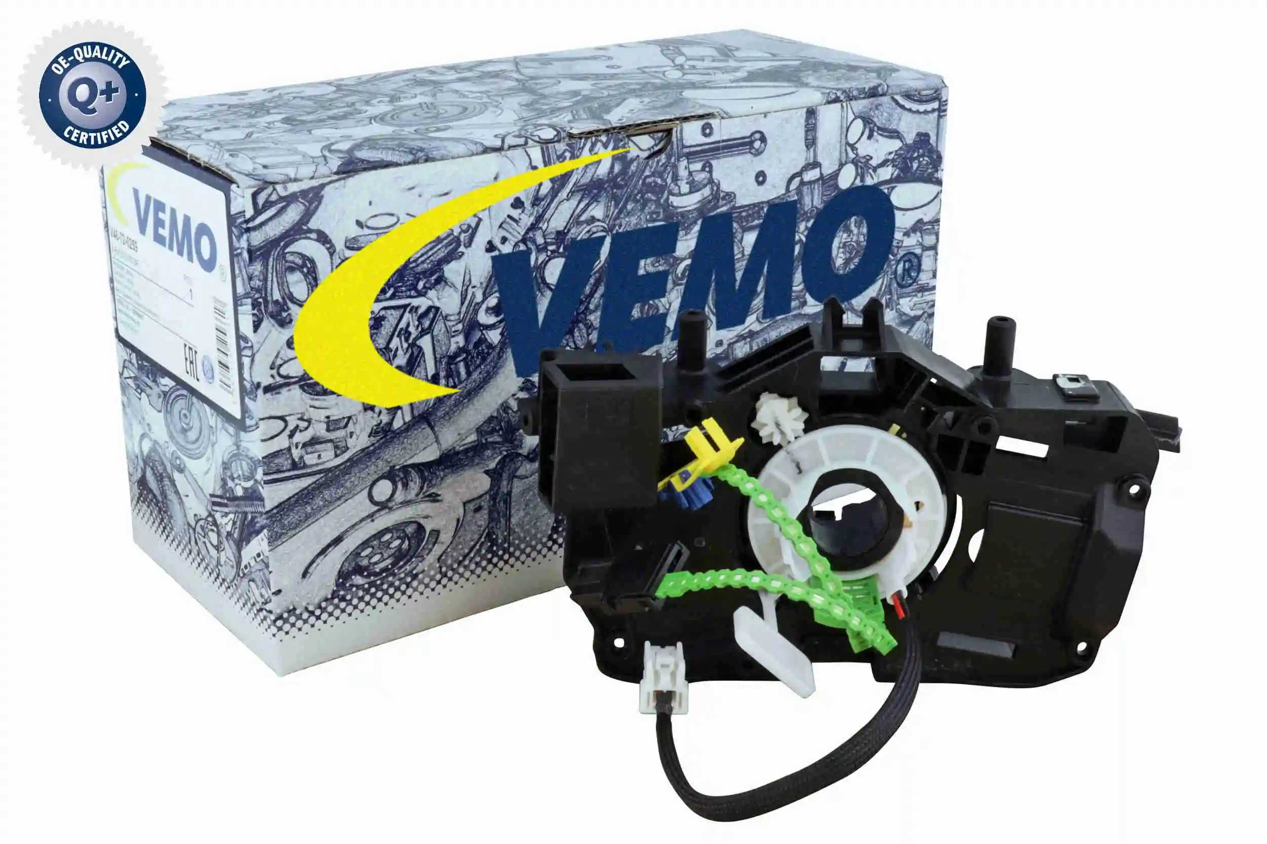 V46720259 Vemo Pierścień kontaktowy AIRBAG, taśma kierownicy