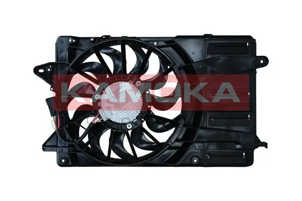 Dyfuzor chłodnicy, w komplecie z silnikiem i wirnikiem General Motors 84702876