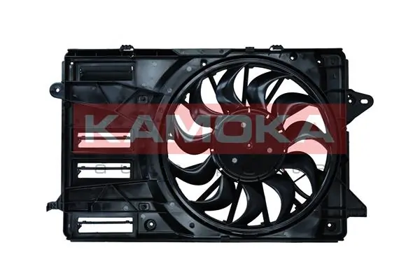 84702876 General Motors Dyfuzor chłodnicy, w komplecie z silnikiem i wirnikiem