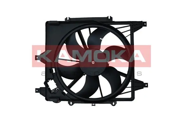 Dyfuzor chłodnicy klimatyzacji, w komplecie z wirnikiem i silnikiem 7700428659 Nissan/Infiniti