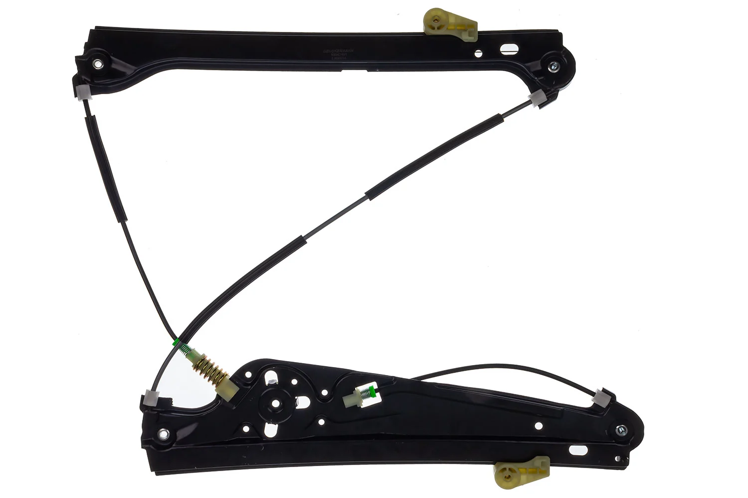 Do koszyka Mechanizm podnoszenia szyby drzwi przednich prawych BMW 7  E65, E66, E67