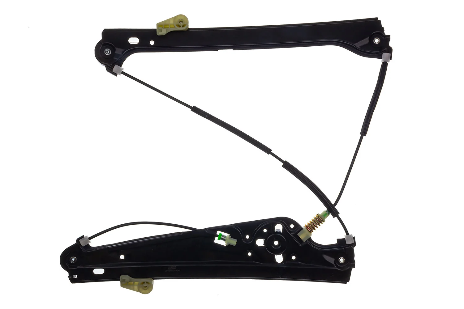 Do koszyka Mechanizm podnoszenia szyby drzwi przednich lewych BMW 7  E65, E66, E67