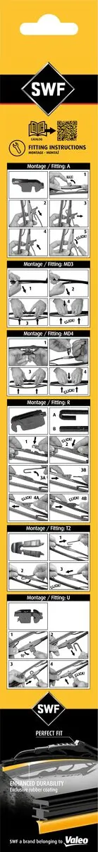 Pióro wycieraczki szyby tylnej Mazda 323 BG