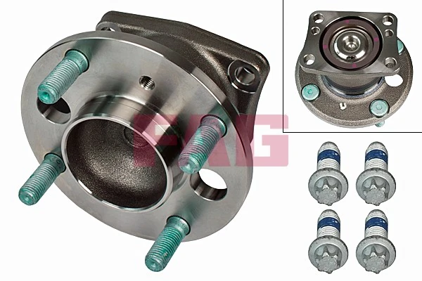 Do koszyka Piasta tylna Ford Fiesta Mk6 CB1
