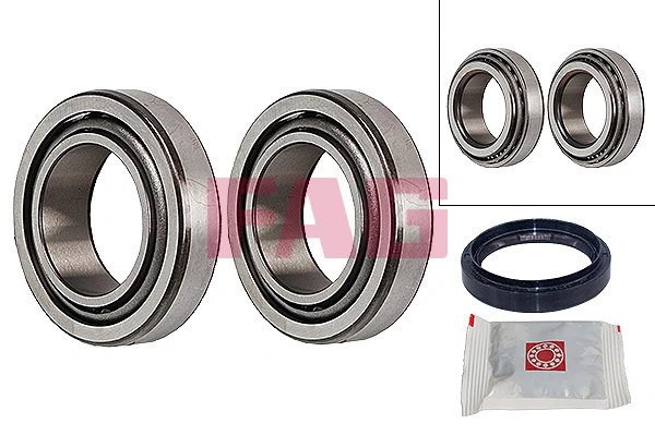 Do koszyka Łożysko piasty przedniej Ford Sierra II GBG, GB4