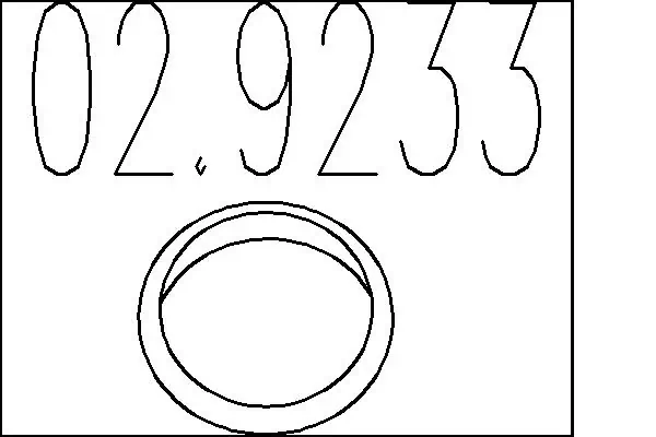 Uszczelka rury odbiornika tłumika Renault 21 sedana (L48) (1986 - 1994) cena, od 4,98 USD