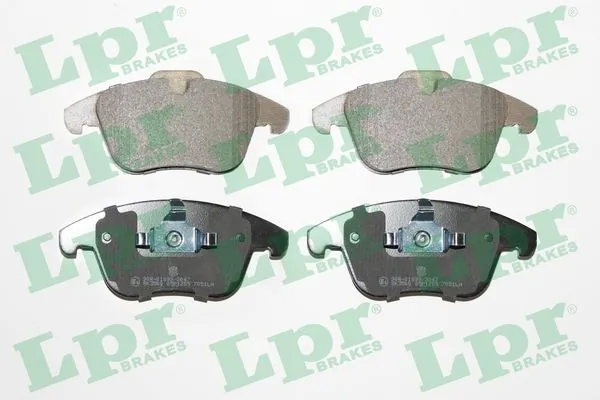 05P1255 LPR Klocki hamulcowe przednie tarczowe