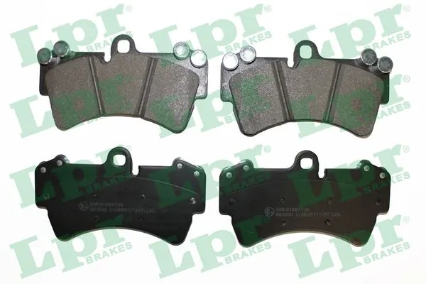 05P1257 LPR Klocki hamulcowe przednie tarczowe