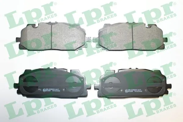 05P2102 LPR Klocki hamulcowe przednie tarczowe