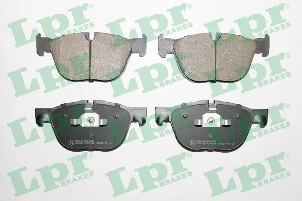 05P1496 LPR Klocki hamulcowe przednie tarczowe
