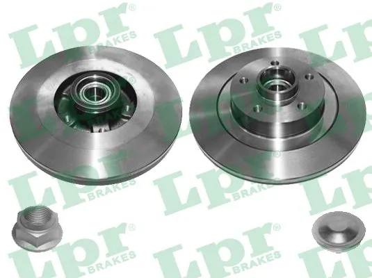 R1032PCA LPR Tarcza hamulcowa tylna