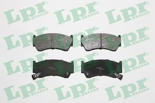 Klocki hamulcowe przednie tarczowe Nissan/Infiniti D106M25Y90