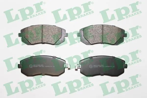 05P1363 LPR Klocki hamulcowe przednie tarczowe