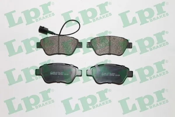 05P763 LPR Klocki hamulcowe przednie tarczowe
