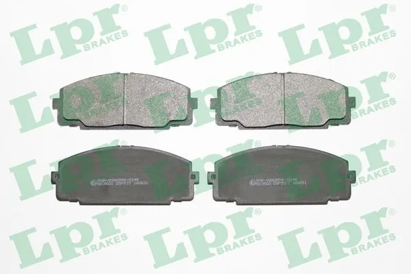 05P577 LPR Klocki hamulcowe przednie tarczowe