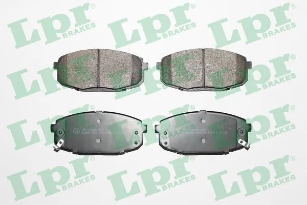 05P1375 LPR Klocki hamulcowe przednie tarczowe