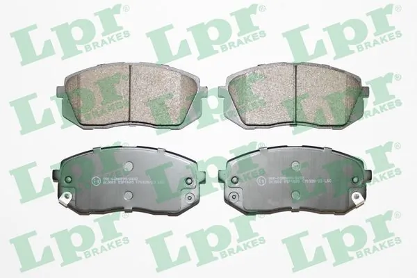05P1689 LPR Klocki hamulcowe przednie tarczowe