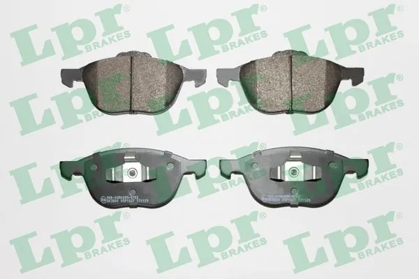 05P1627 LPR Klocki hamulcowe przednie tarczowe