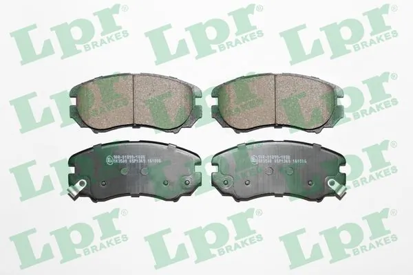 05P1369 LPR Klocki hamulcowe przednie tarczowe