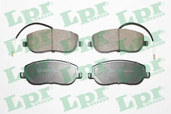 05P831 LPR Klocki hamulcowe przednie tarczowe