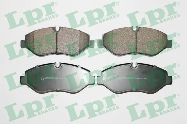 05P1275 LPR Klocki hamulcowe przednie tarczowe
