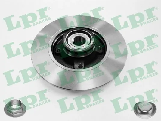 C1013PCA LPR Tarcza hamulcowa tylna