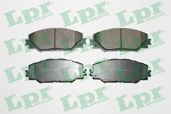 05P1282 LPR Klocki hamulcowe przednie tarczowe