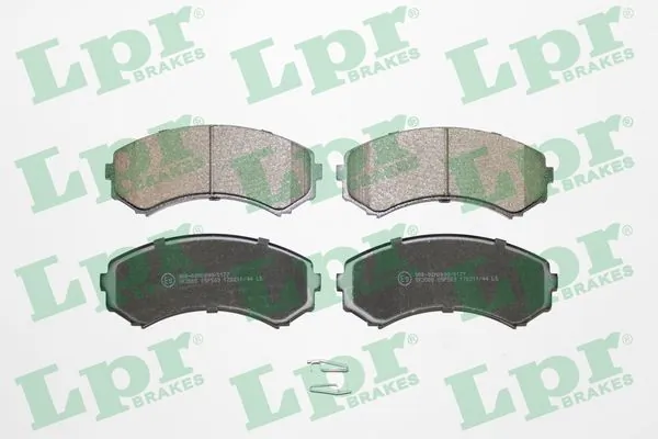 05P569 LPR Klocki hamulcowe przednie tarczowe