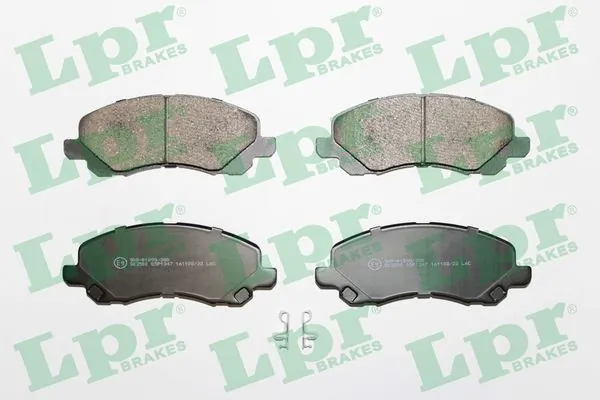 05P1347 LPR Klocki hamulcowe przednie tarczowe